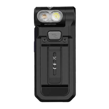 Fenix SW05RUVBLC - LED Dimbaar oplaadbaar zaklamp LED/USB IPX6 150 lm 49 h 700 mAh zwart