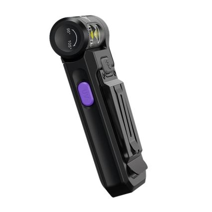 Fenix SW05RUVBLC - LED Dimbaar oplaadbaar zaklamp LED/USB IPX6 150 lm 49 h 700 mAh zwart