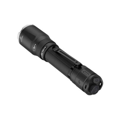 Fenix TK21RBLK - Lampe torche LED rechargeable à intensité réglable LED/USB 6000 mAh IP68 3600 lm 72,5 h noire