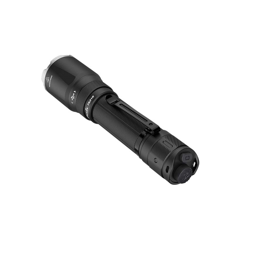 Fenix TK21RBLK - Lampe torche LED rechargeable à intensité réglable LED/USB 6000 mAh IP68 3600 lm 72,5 h noire