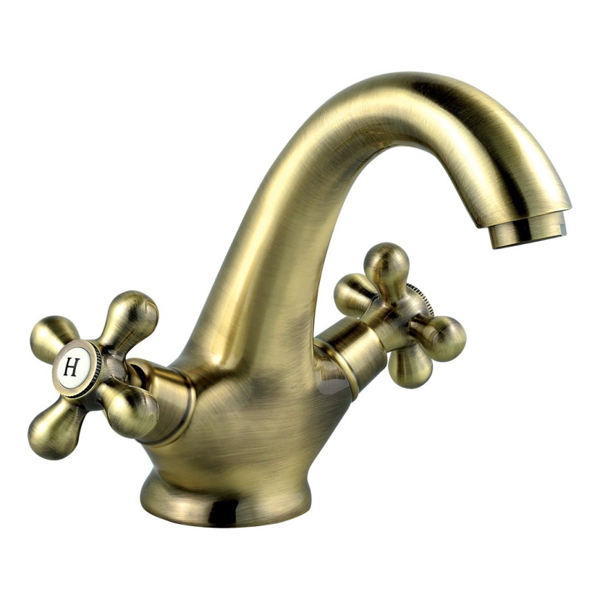 FERRO - Mitigeur de lavabo ANTICA bronze