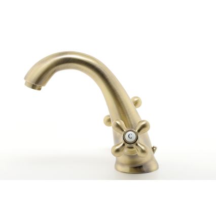 FERRO - Mitigeur de lavabo ANTICA bronze