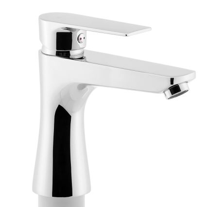 FERRO - Mitigeur pour lavabo + bonde ALGEO SQUARE, chrome brillant