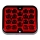 Feu de brouillard SINGLE LED/1,9W/12V IP67 rouge