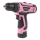 Fieldmann - Accuboormachine 12V 1500 mAh roze/zwart