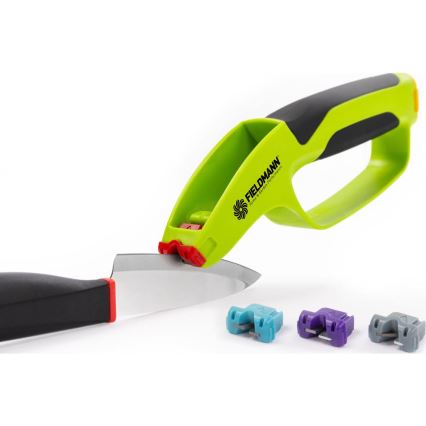 Fieldmann - Aiguisoir pour couteaux et ciseaux 4en1