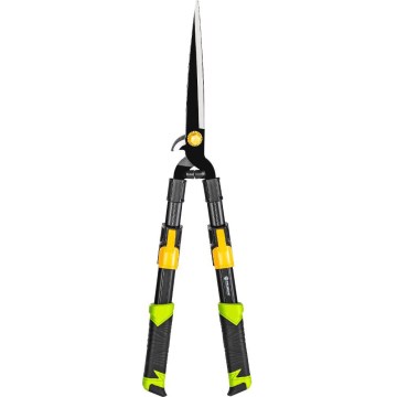 Fieldmann - Cisailles de jardin télescopiques à levier 2 en 1