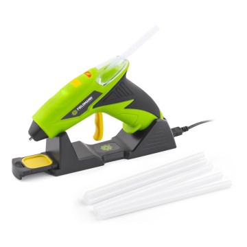 Fieldmann - Draadloos heetlijmpistool 4V 1500 mAh groen