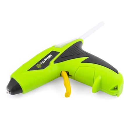 Fieldmann - Draadloos heetlijmpistool 4V 1500 mAh groen