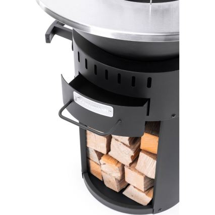 Fieldmann - Gril portable 3 en 1 inox/noir