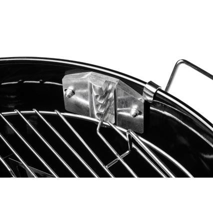 Fieldmann - Grill au charbon noir/chrome
