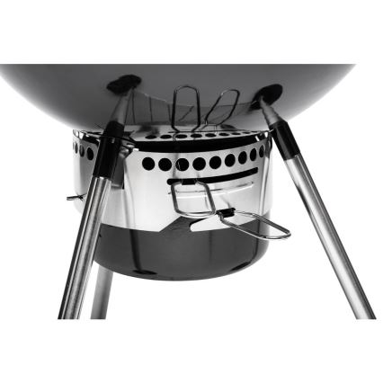 Fieldmann - Grill au charbon noir/chrome