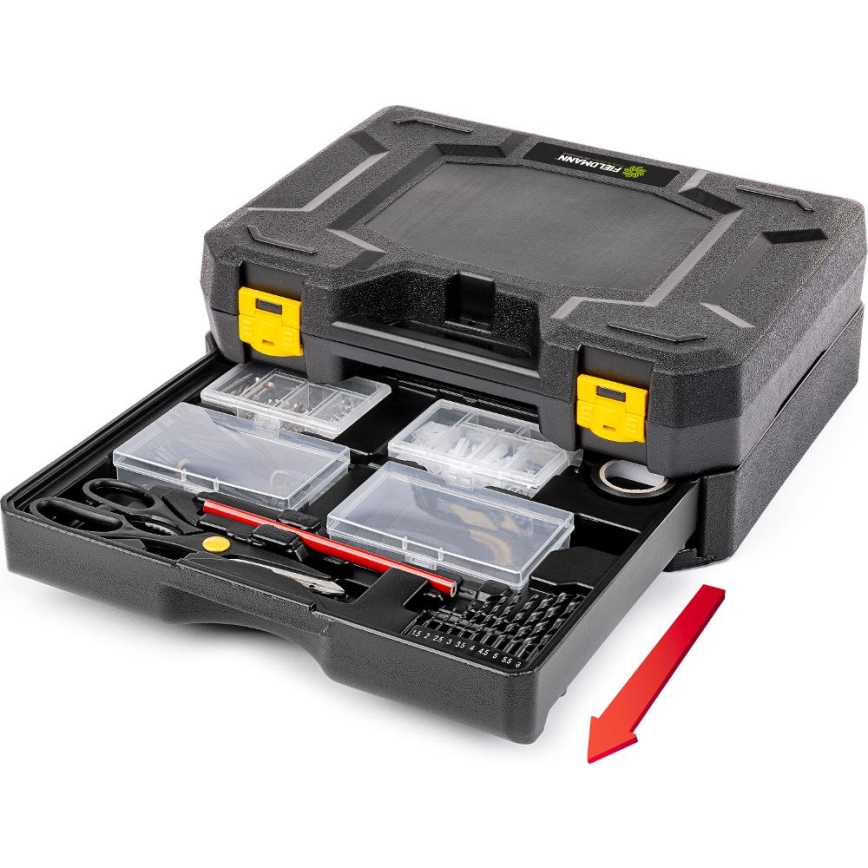 Fieldmann - Jeu d'outils 325 pcs