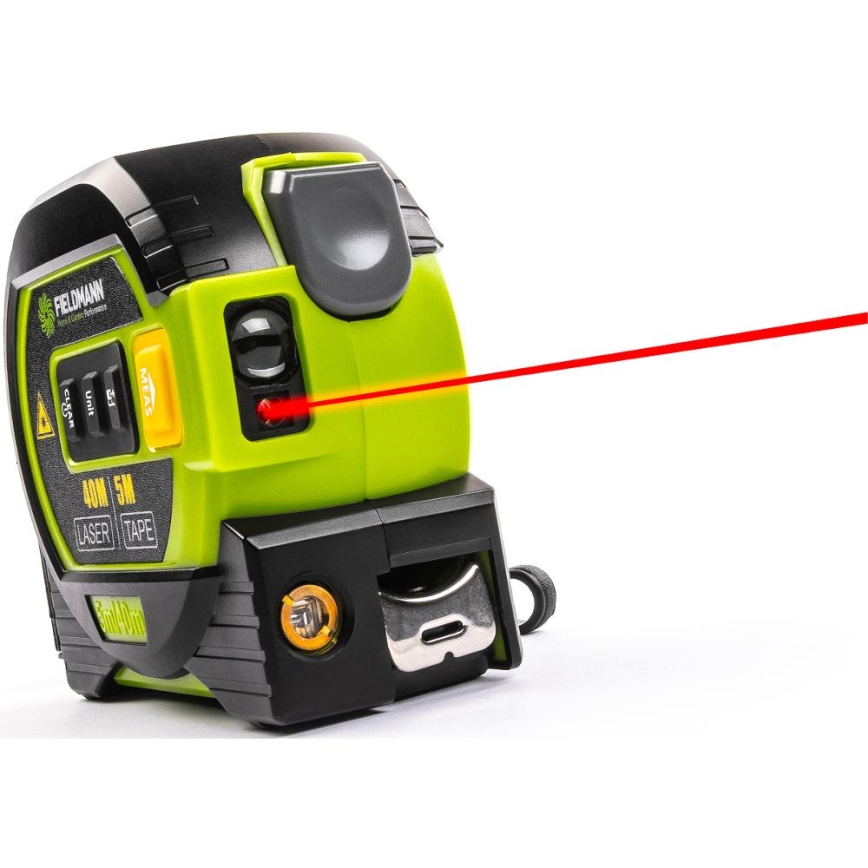 Fieldmann - Laserafstandsmeter met LED-display en roulettemeter 2xAA