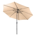 Fieldmann - Parasol d. 3 m crème