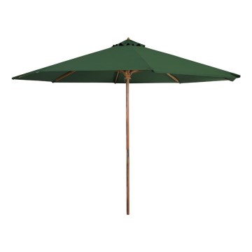 Fieldmann - Parasol diameter 3 m groen/acacia