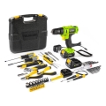 Fieldmann - Perceuse-visseuse sans fil livrée avec accessoires, 12 V, 1300 mAh