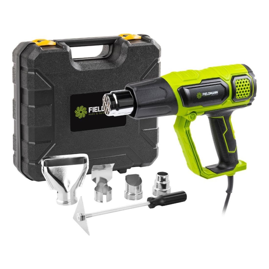 Fieldmann - Pistolet thermique avec accessoires 2000W/230V