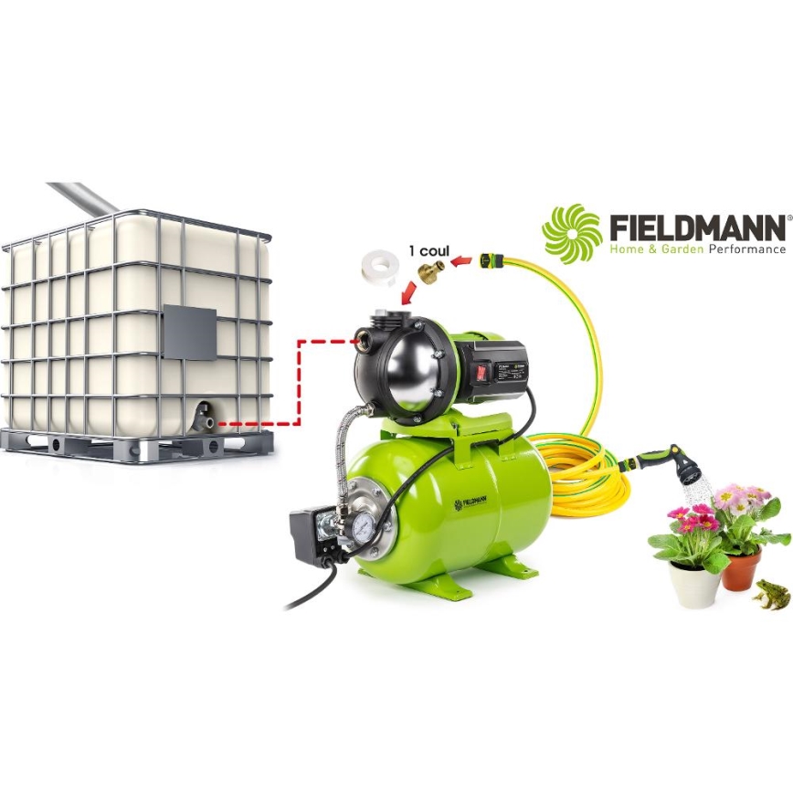Fieldmann - Pompe de jardin 1100W/230V