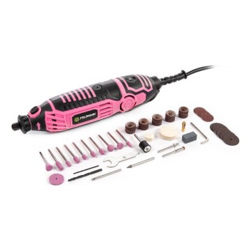 Fieldmann - Schuurmachine voor modelbouw 170W/230V roze