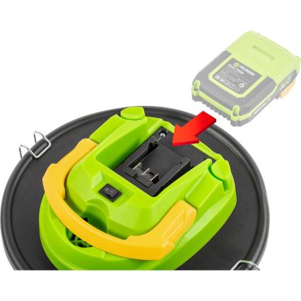Fieldmann - Snoerloze asstofzuiger 150W/20V