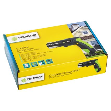 Fieldmann - Snoerloze Schroevendraaier 3,6V 1300 mAh