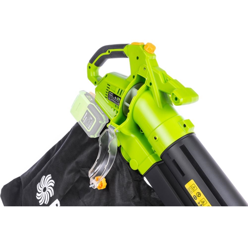 Fieldmann - Snoerloze tuinstofzuiger en bladblazer 20V