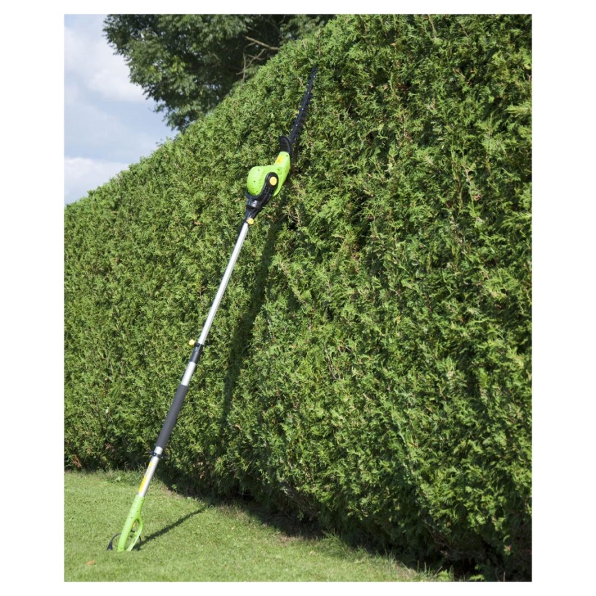 Fieldmann - Taille-haie télescopique 450W/230V