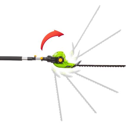 Fieldmann - Telescopische heggenschaar 450W/230V
