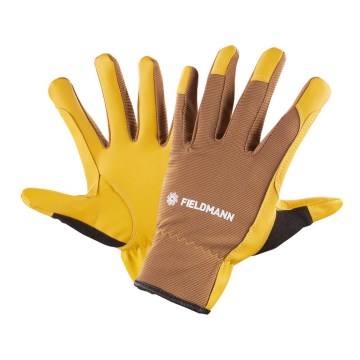 Fieldmann - Werk Handschoenen geel/bruin