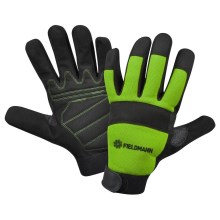 Fieldmann - Werkhandschoenen XXL zwart/groen