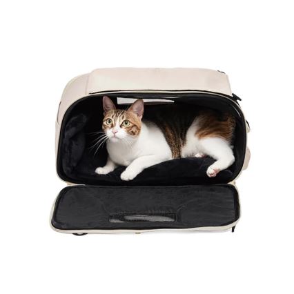 Fikago - Sac de voyage pour chiens et chats TRUFFLE Creamy Cloud
