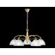 Fischer & Honsel 10038 - Hanglamp aan ketting GLORY 5xE14/40W/230V