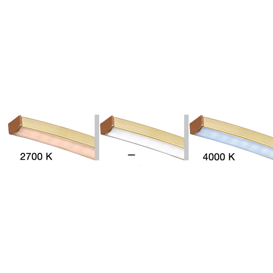 Fischer & Honsel - Lustre monté en surface LED à intensité variable CROSS 5xLED/4W/230V