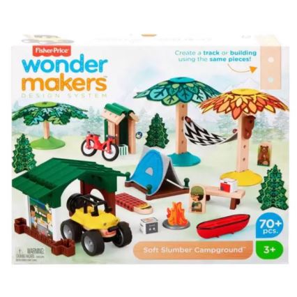 Fisher-Price - Bouwpakket voor Kinderen Wonder Makers Camping