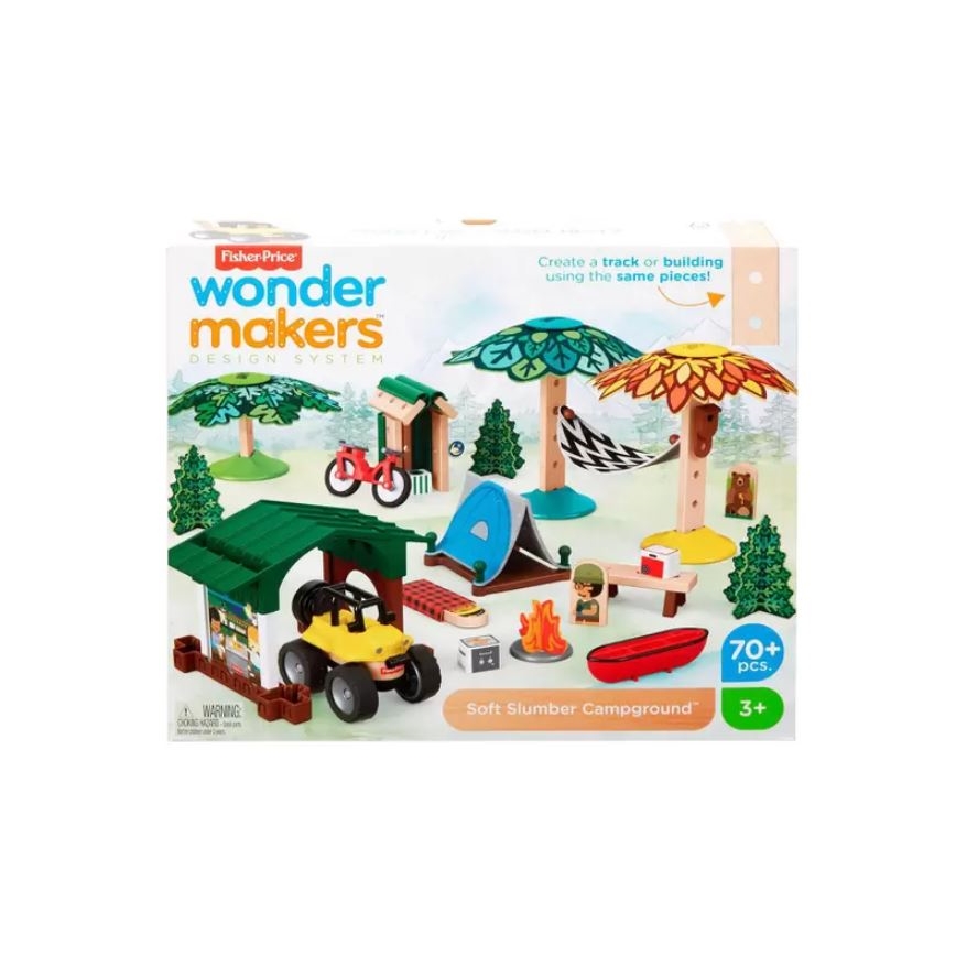 Fisher-Price - Bouwpakket voor Kinderen Wonder Makers Camping