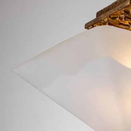 Flambeau STAR-F-S-DG - Plafondlamp STAR 2x E27/40W/230V koperen
