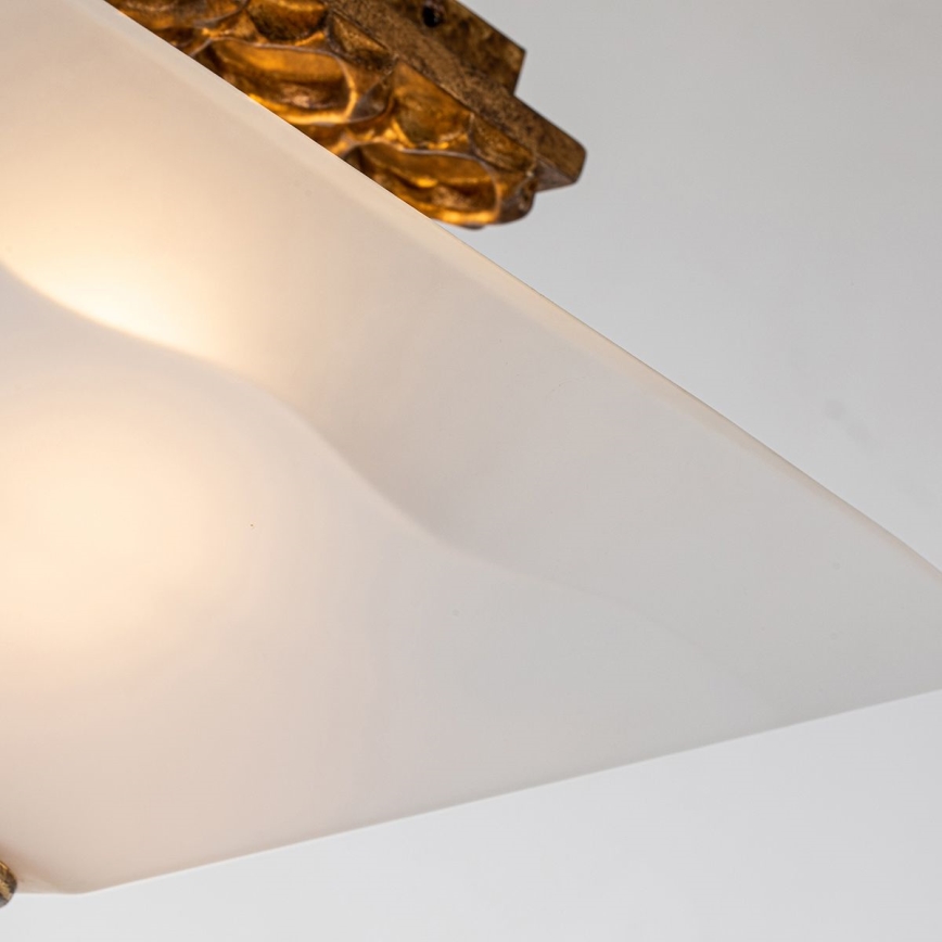 Flambeau STAR-F-S-DG - Plafondlamp STAR 2x E27/40W/230V koperen