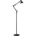 Flexibel Staande lamp AURIQ 1xE27/60W/230V 184 cm zwart