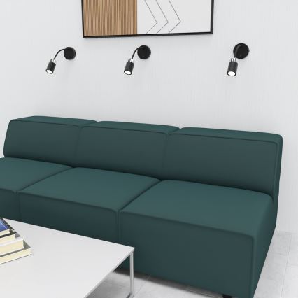 Flexibele lamp JOKER 1xGU10/8W/230V zwart/mat chroom