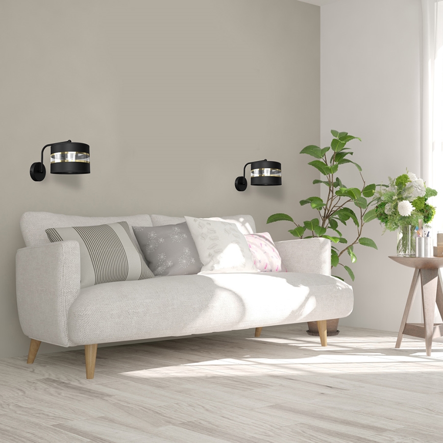 Flexibele lamp ULTIMO 1xE27/60W/230V zwart