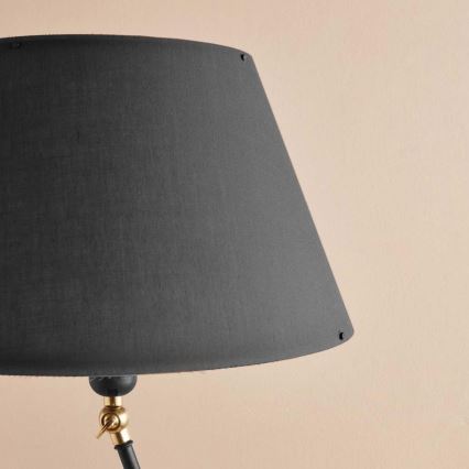 Flexibele vloerlamp AYD 1xE27/40W/230V zwart