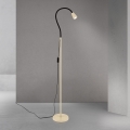 Flexibele vloerlamp DOTTY 1xGU10/10W/230V beige/zwart