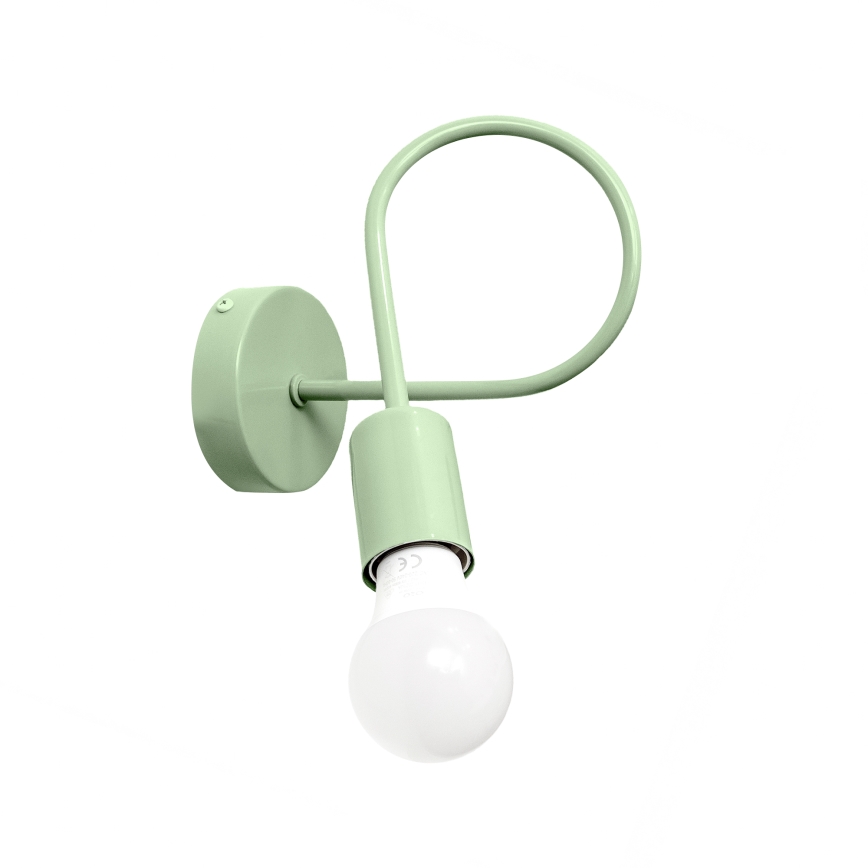 Flexibele wandlamp OXFORD 1xE27/15W/230V groen