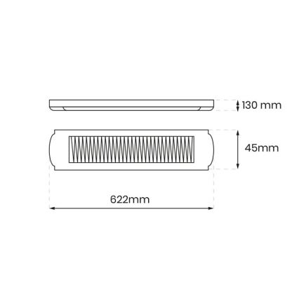 Fluoerescentielamp 2xG13/18W/230V