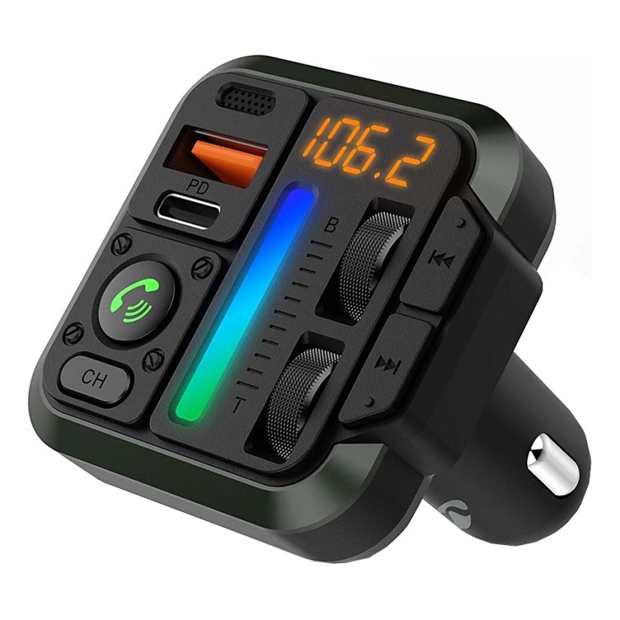 FM-autozender met handsfreefunctie