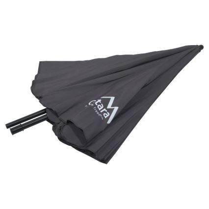Folding tilting parasol diameter 1,8 m grijs