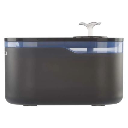 Fontaine à eau pour animaux 2,6 l/5V gris