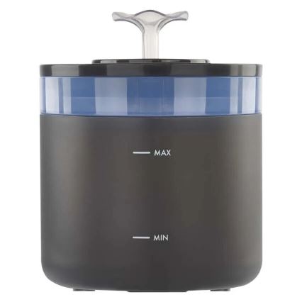 Fontaine à eau pour animaux 2,6 l/5V gris