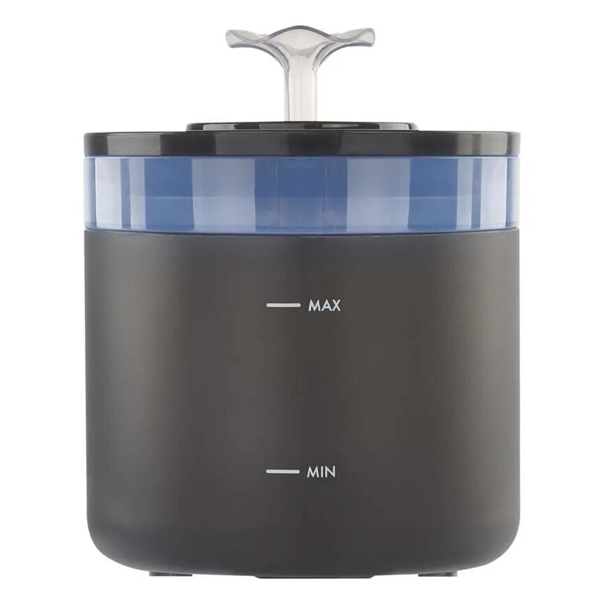 Fontaine à eau pour animaux 2,6 l/5V gris